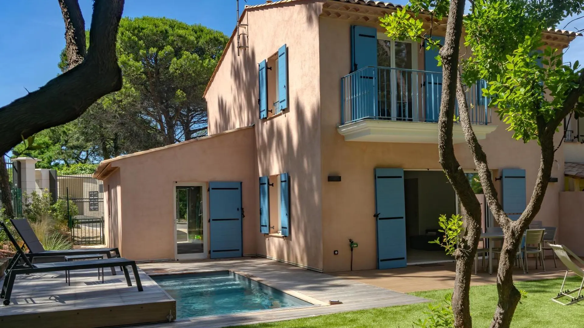 Villas Plages De La Nartelle- Sainte Maxime - Piscines Privees